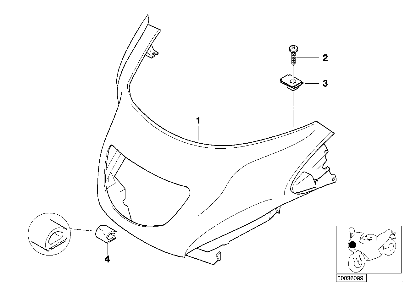 TRIM PANEL UPPER PART