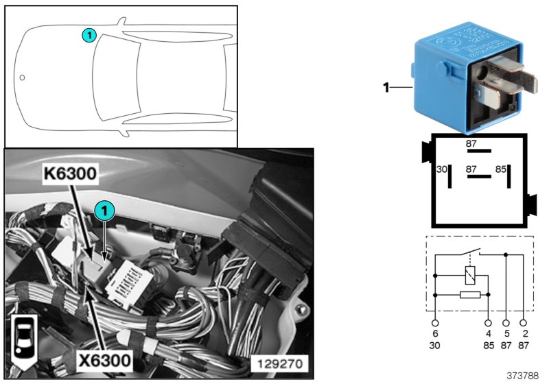 RELAY DME K6300