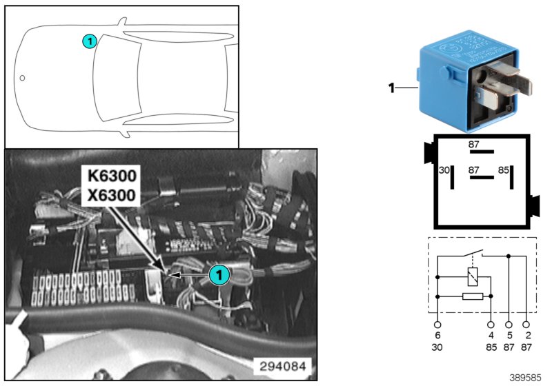 RELAY DME K6300