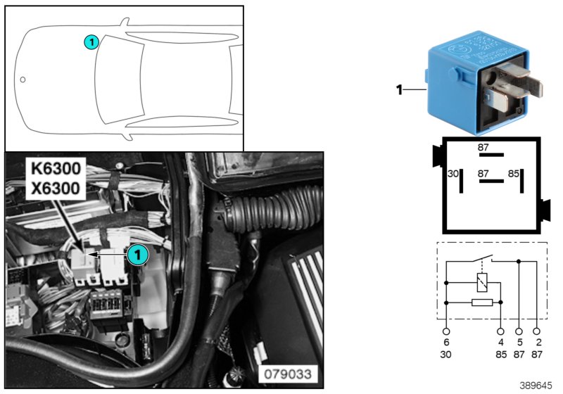 RELAY DME K6300