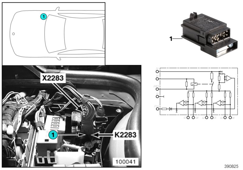 RELAY FOR GLOW PLUG K2283