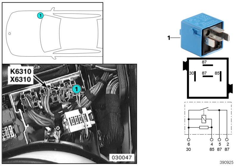 RELAY DME 1 K6310