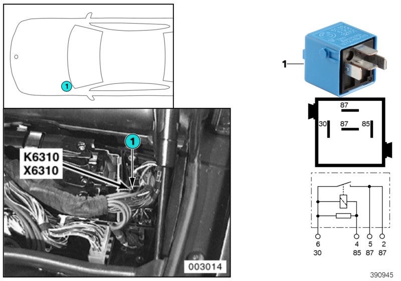 RELAY DME 1 K6310