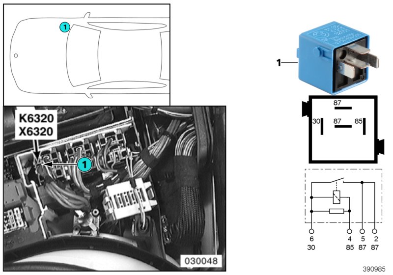 RELAY DME 2 K6320