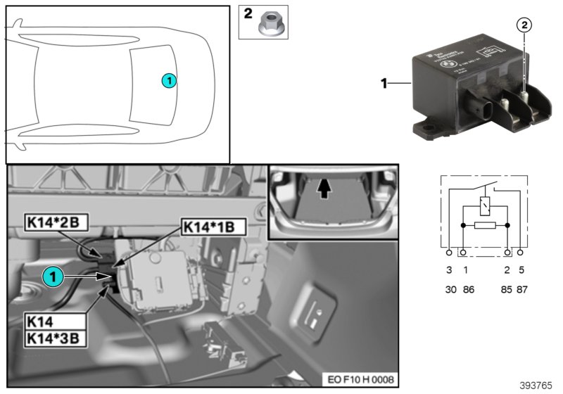 RELAY, CUT-OFF, HYBRID K14