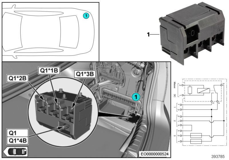 RELAY, CUT-OFF, Q1