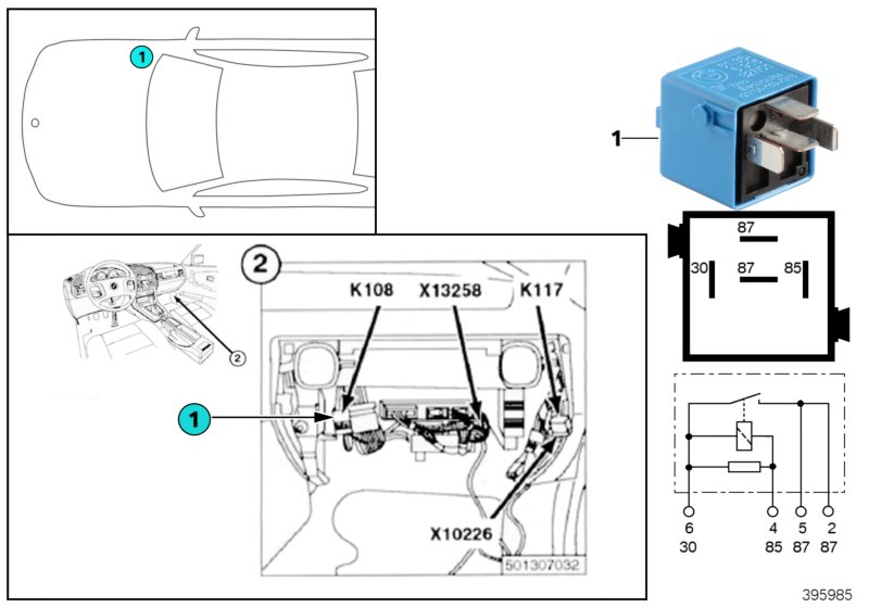 RELAY FOR EMERGENCY POWER SIREN K108