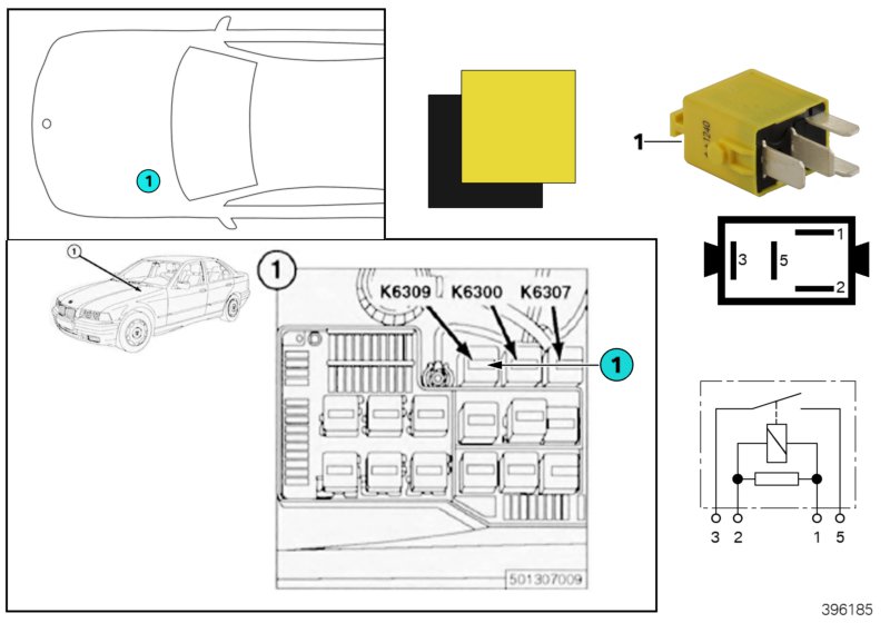 RELAY FOR OXYGEN SENSOR K6309