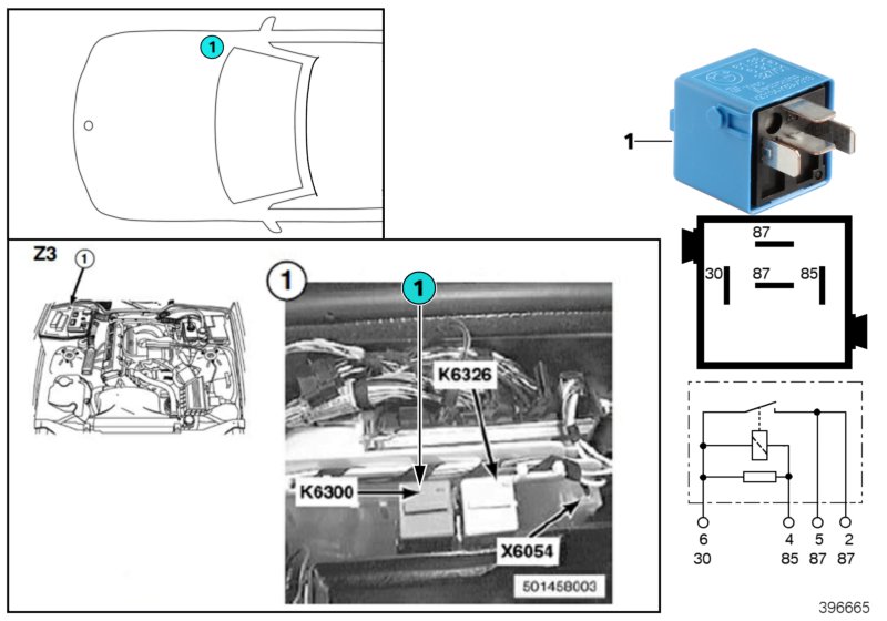 RELAY DME K6300