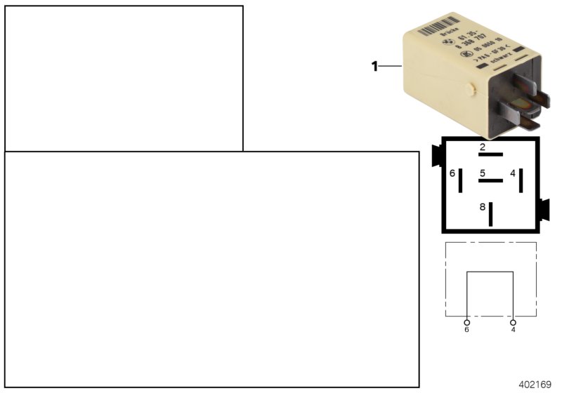 RELAY, BRIDGE - CONNECTION PLUG