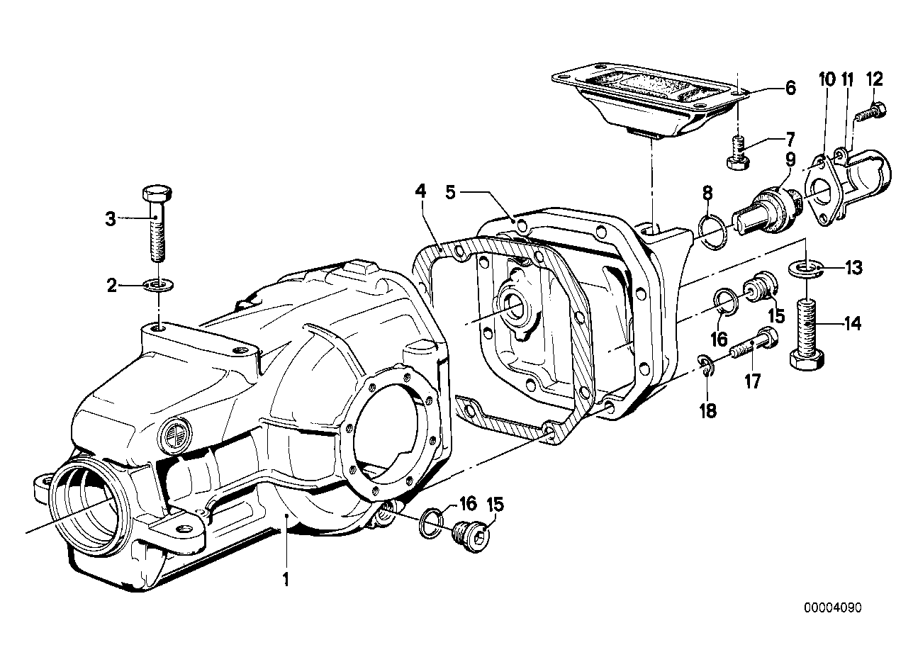 FINAL DRIVE HOUSING COVER/TRIGGER CNTCT