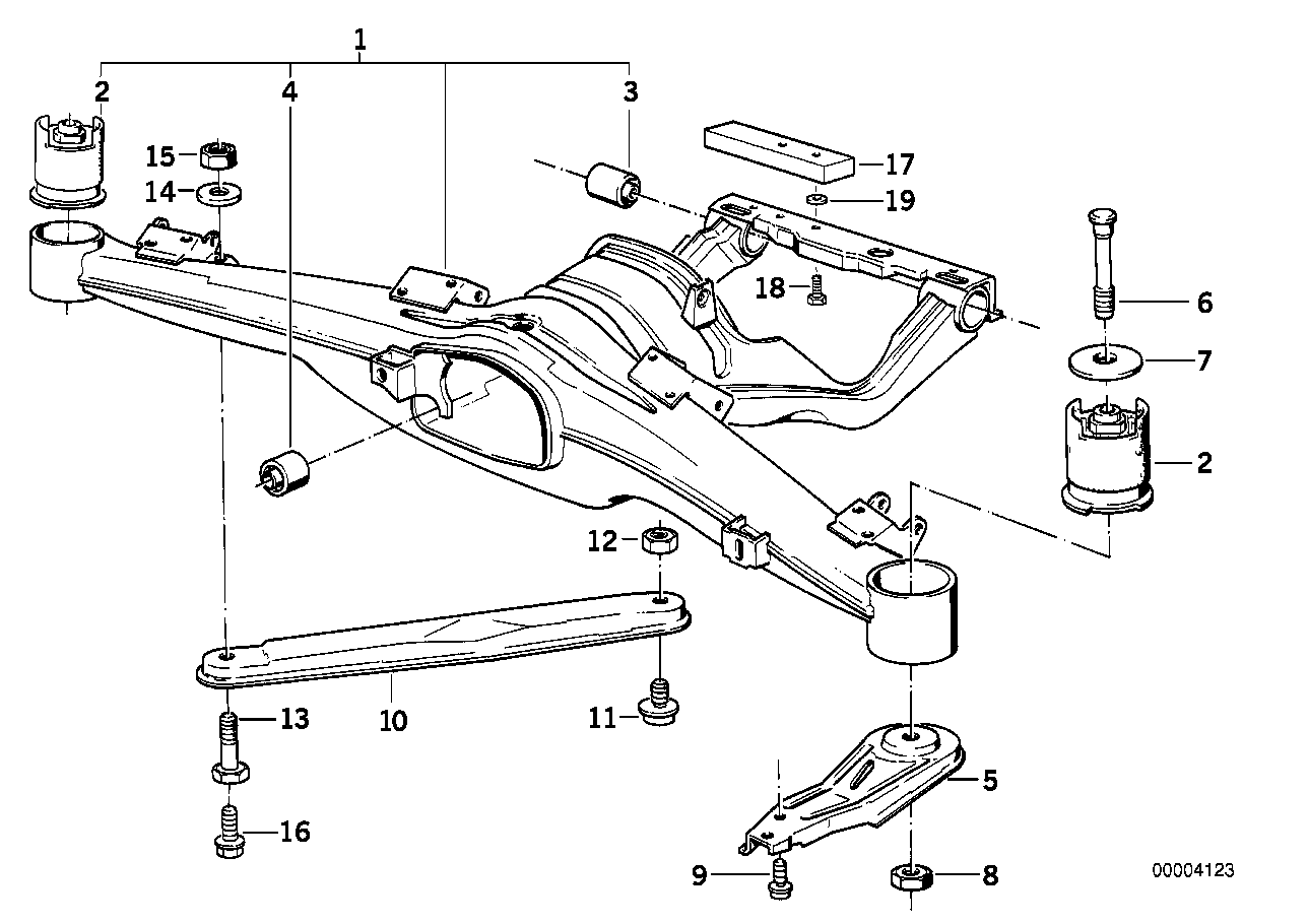 REAR AXLE CARRIER