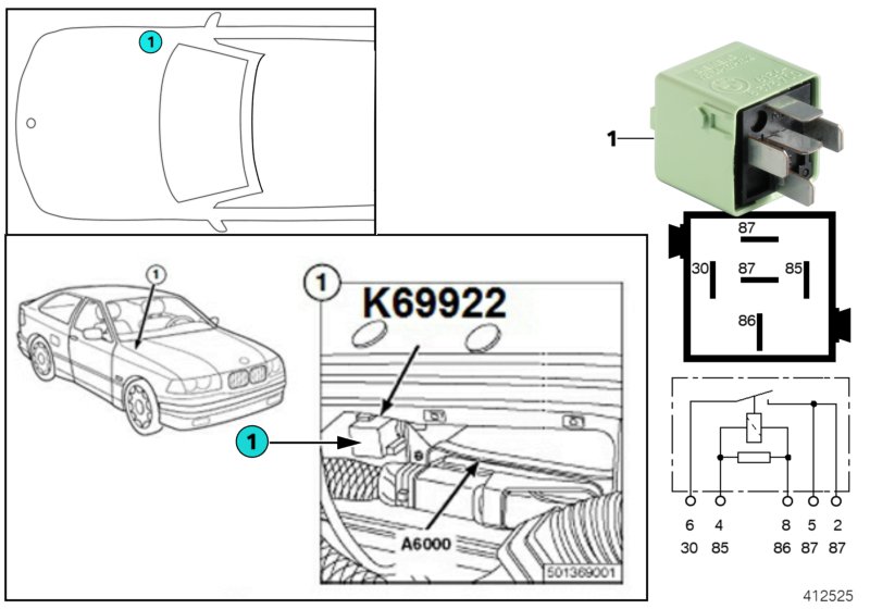 RELAY FOR CNG K69922