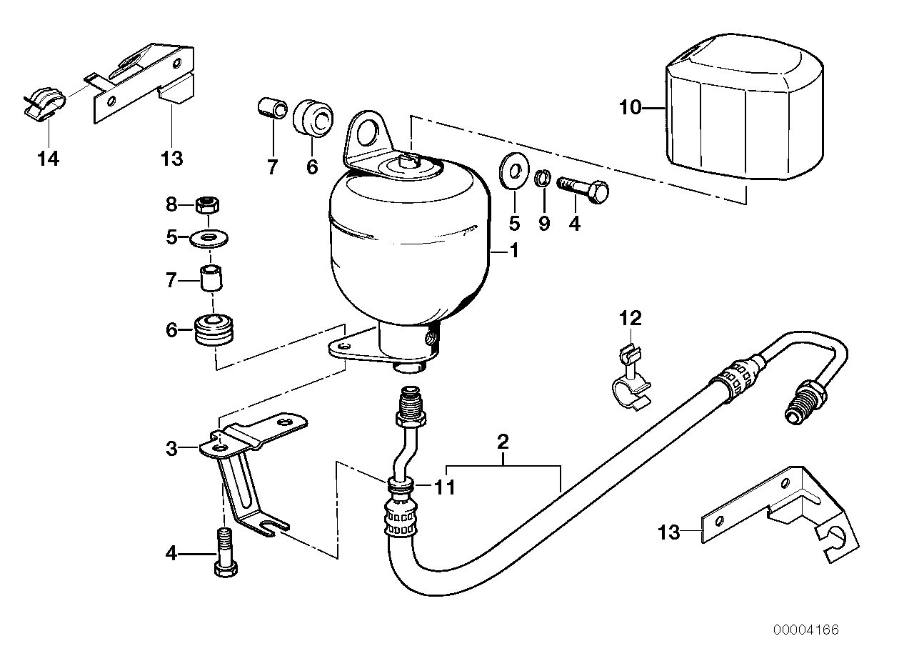 LEVELLING DEVICE/PRESSURE ACCUMULATOR