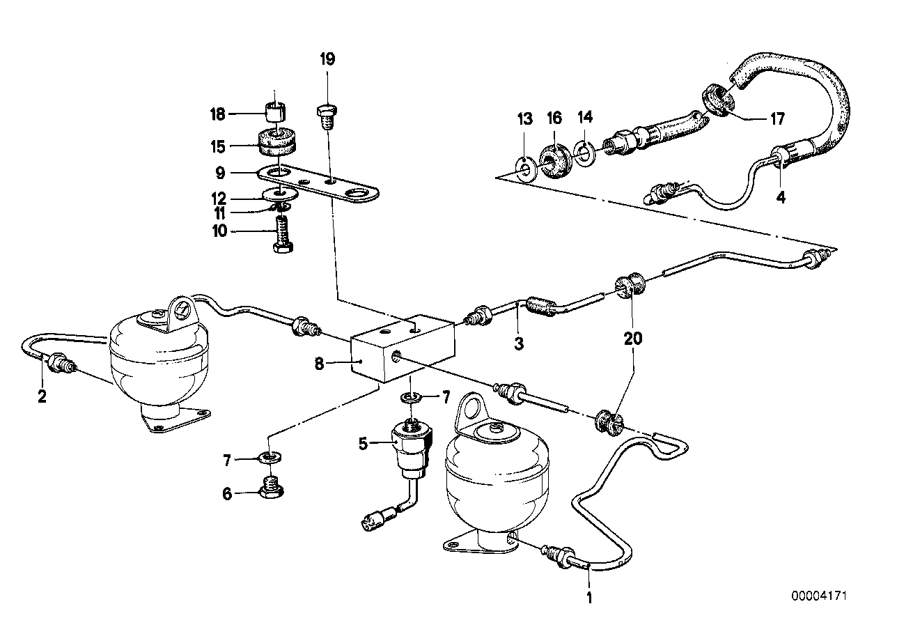 LEVELLING DEVICE/TUBING/ATTACHING PARTS