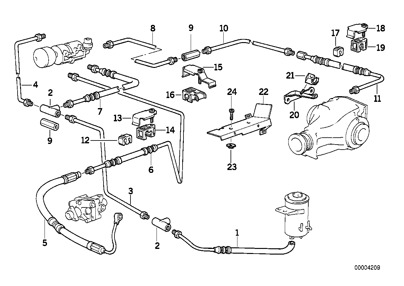 EH LOCK TUBING/MOUNTING PARTS