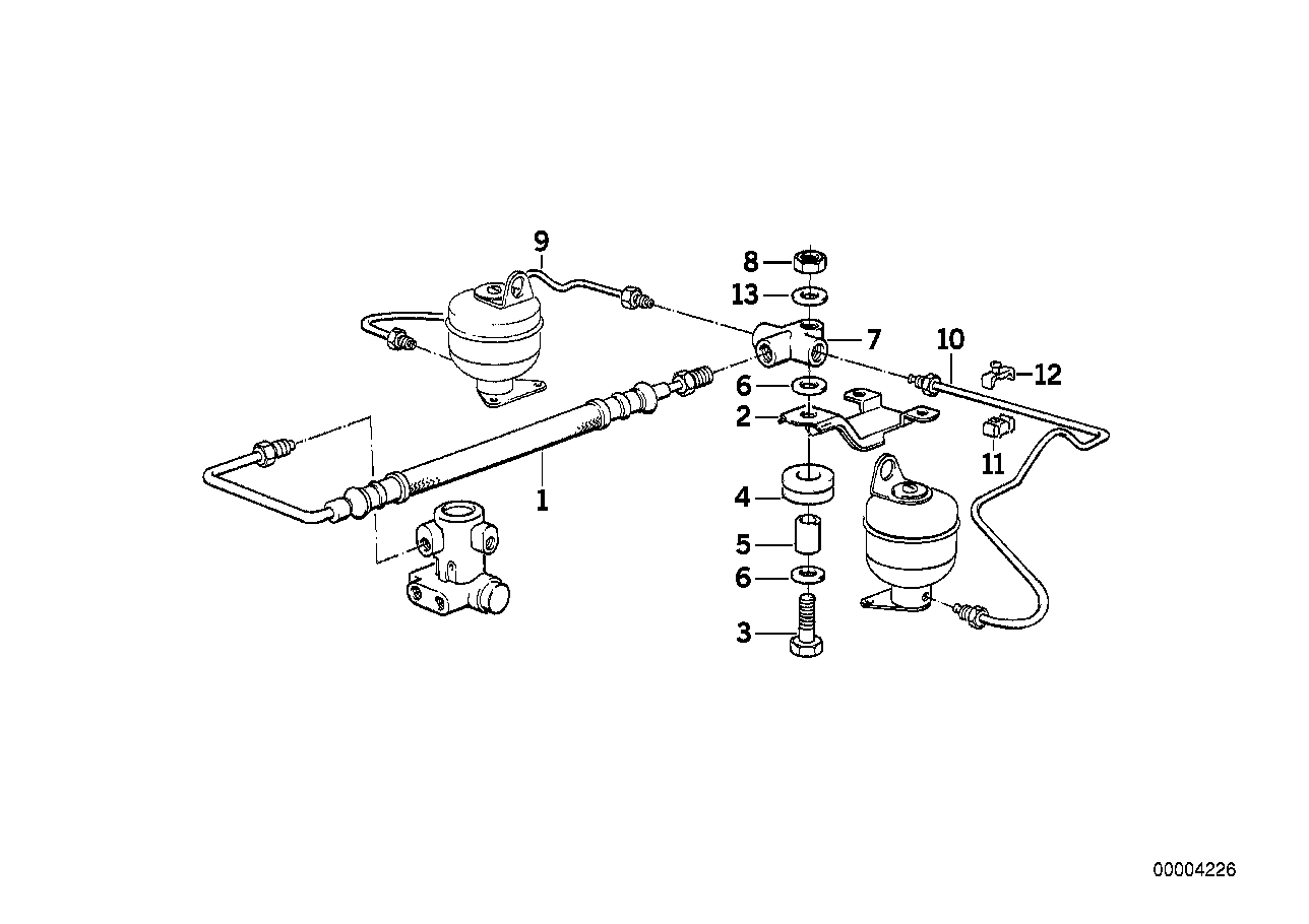 LEVELLING DEVICE/TUBING REAR