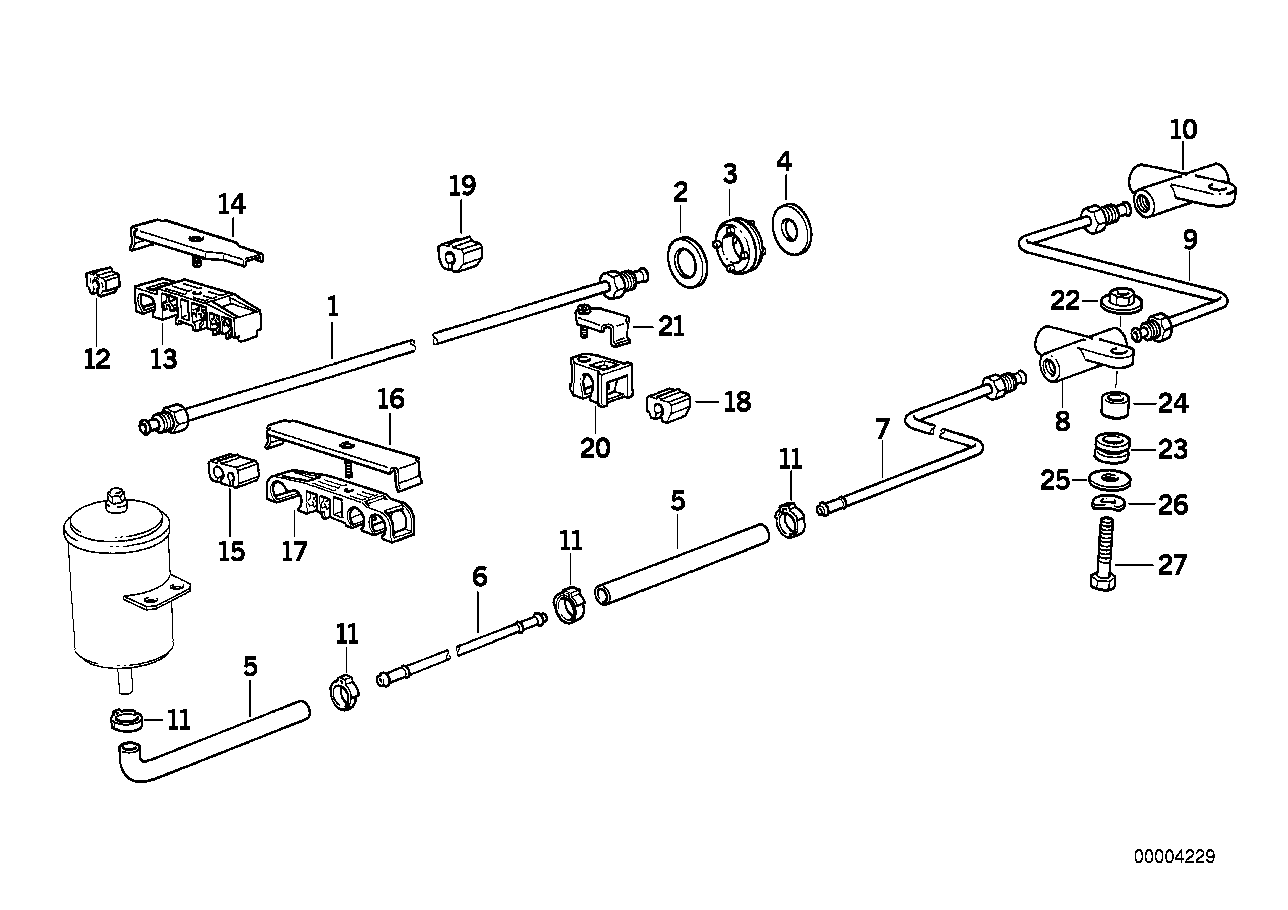 AHK/TUBING CENTER/ATTACHING PARTS