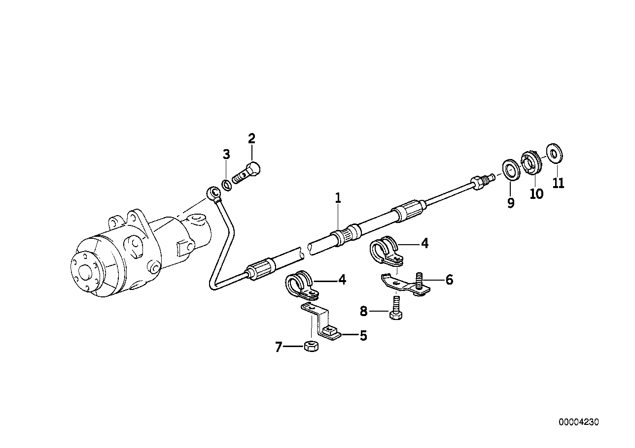 AHK/TUBING FRONT/ATTACHING PARTS