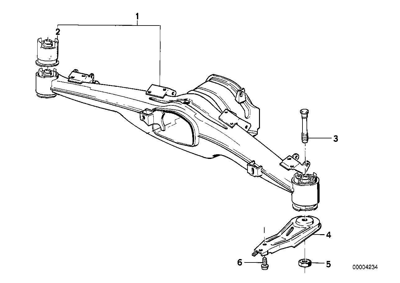 REAR AXLE CARRIER