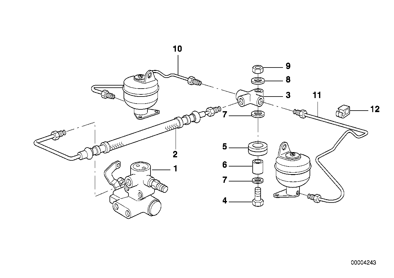 LEVELLING DEVICE/TUBING REAR