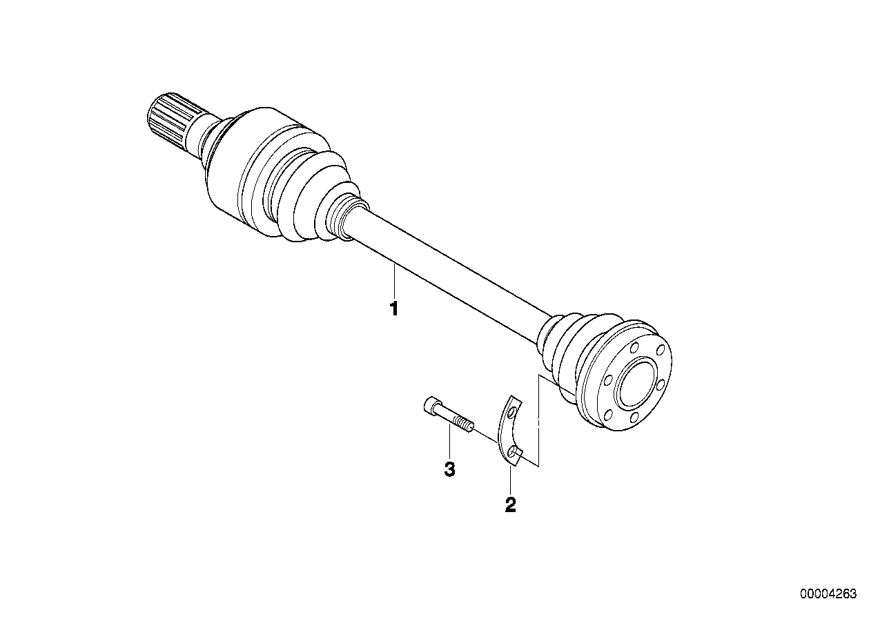 OUTPUT SHAFT ABS