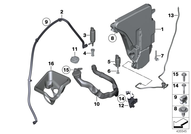 RESERV.,WINDSHIELD/HEADLIGHT WASHER SYST