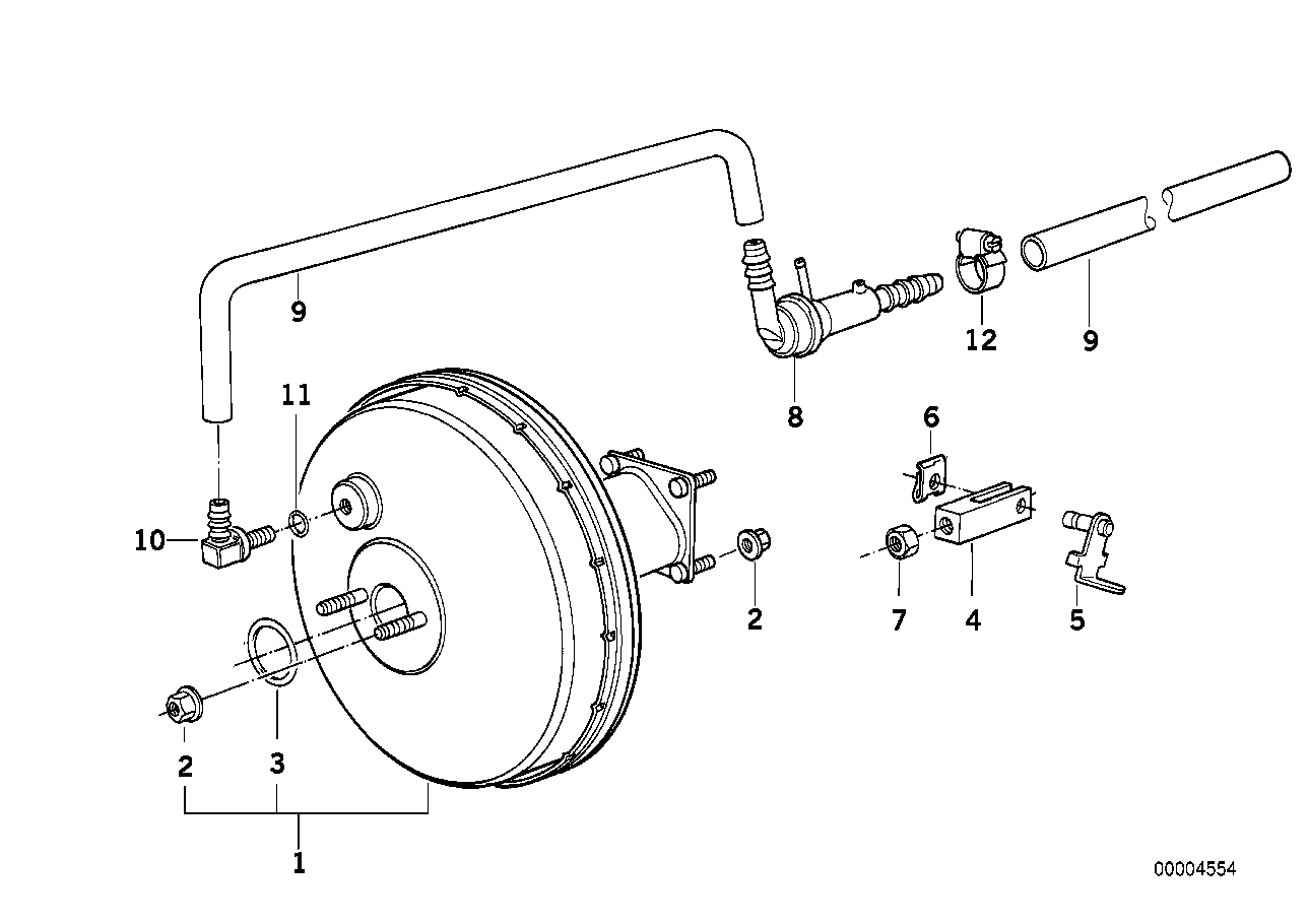 POWER BRAKE UNIT DEPRESSION