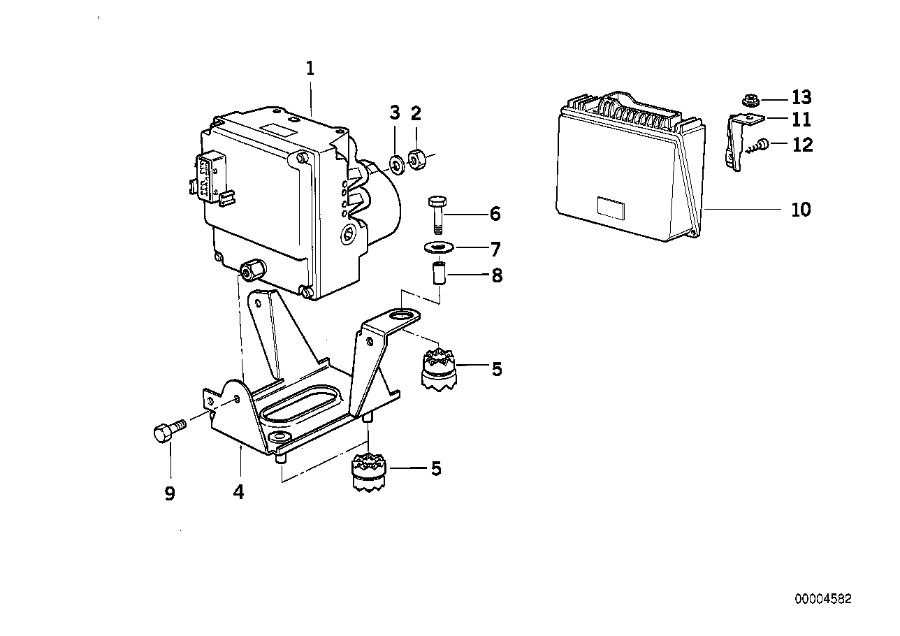 ANTI BLOCK SYSTEM-CONTROL UNIT