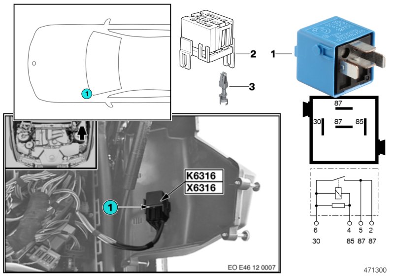 VALVETRONIC RELAY K6316