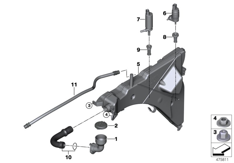 RESERV.,WINDSHIELD/HEADLIGHT WASHER SYST