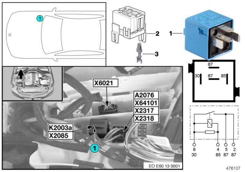 RELAY DDE K2003A