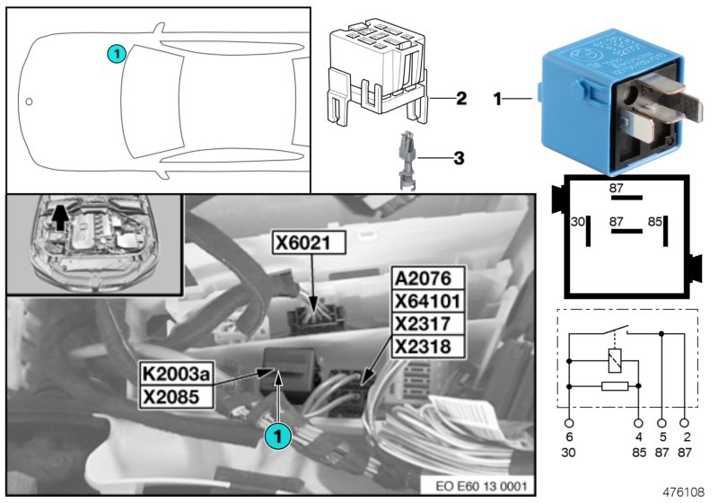 RELAY DDE K2003A