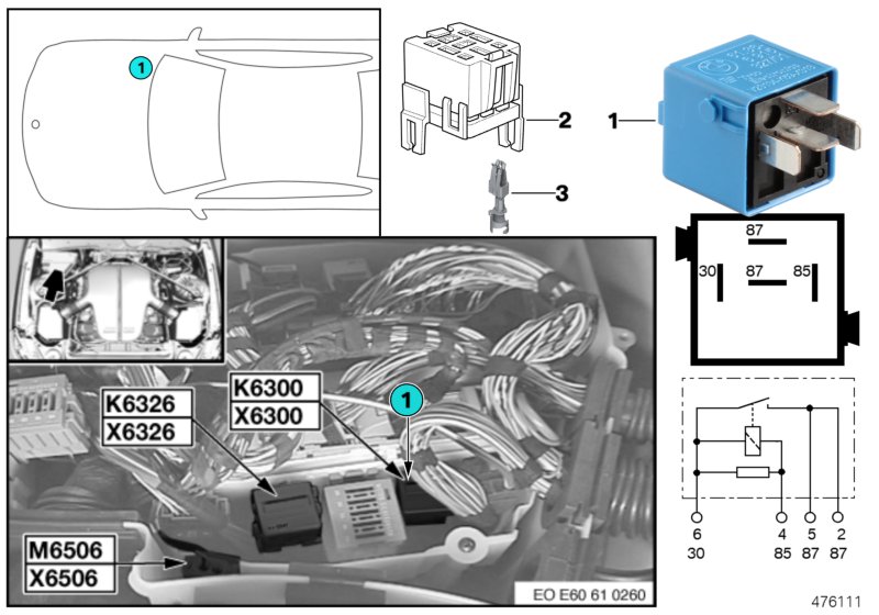 RELAY DME K6300