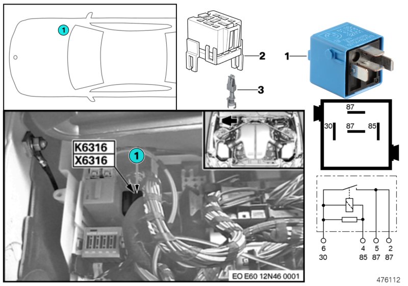 VALVETRONIC RELAY K6316