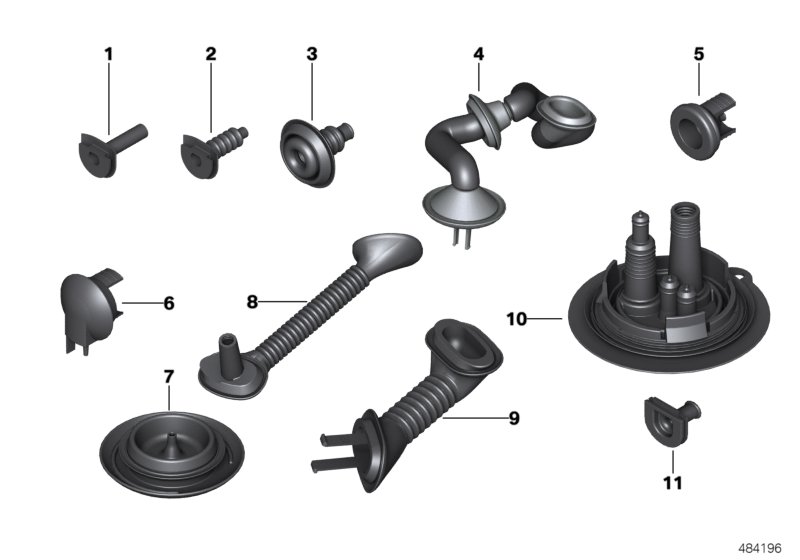 VARIOUS CABLE GROMMETS