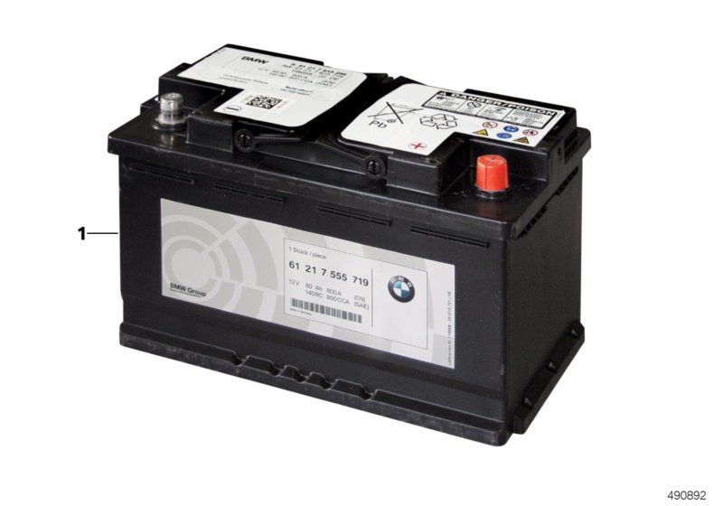 ORIGINAL BMW BATTERY