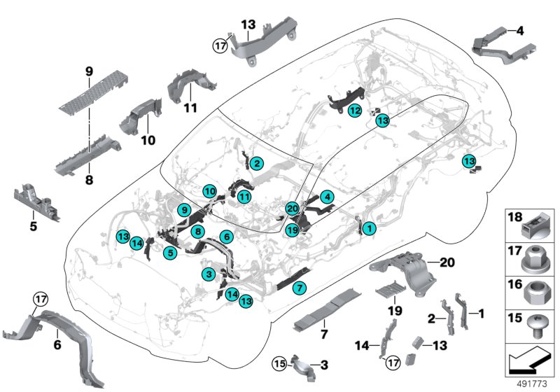 WIRING HARNESS COVERS/CABLE DUCTS