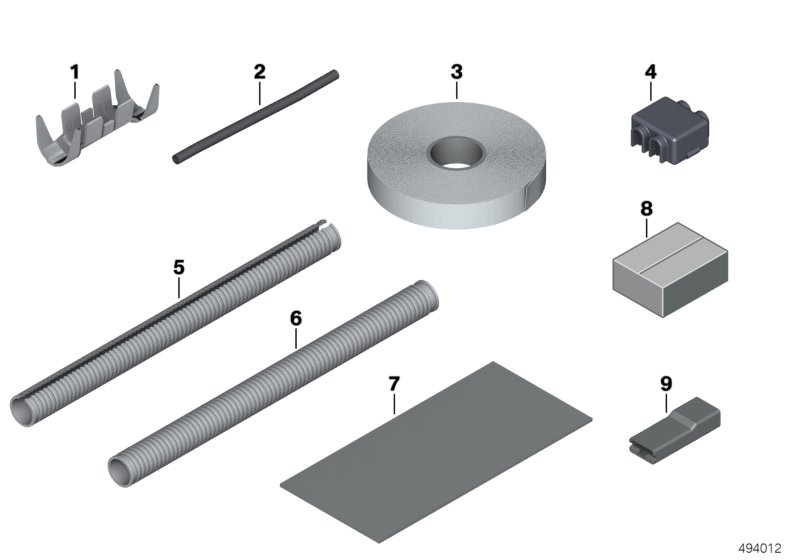 VARIOUS PARTS, WIRING HARNESS REPAIR