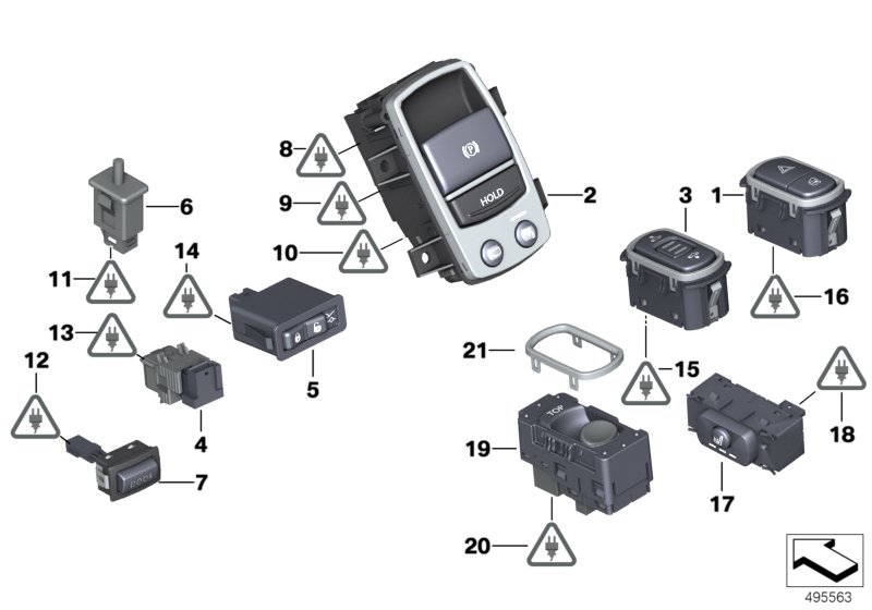 VARIOUS SWITCHES