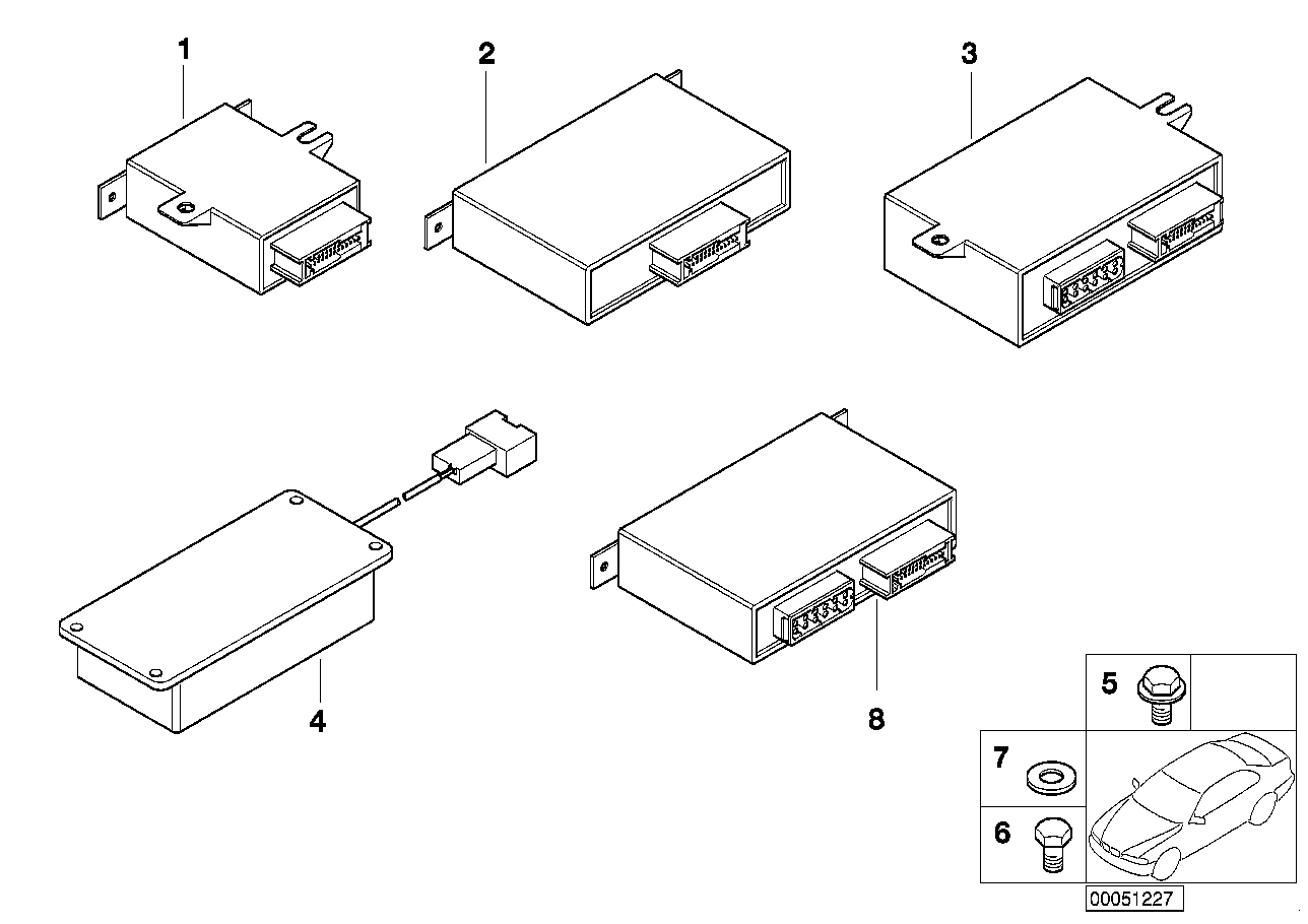 VARIOUS CONTROL UNITS