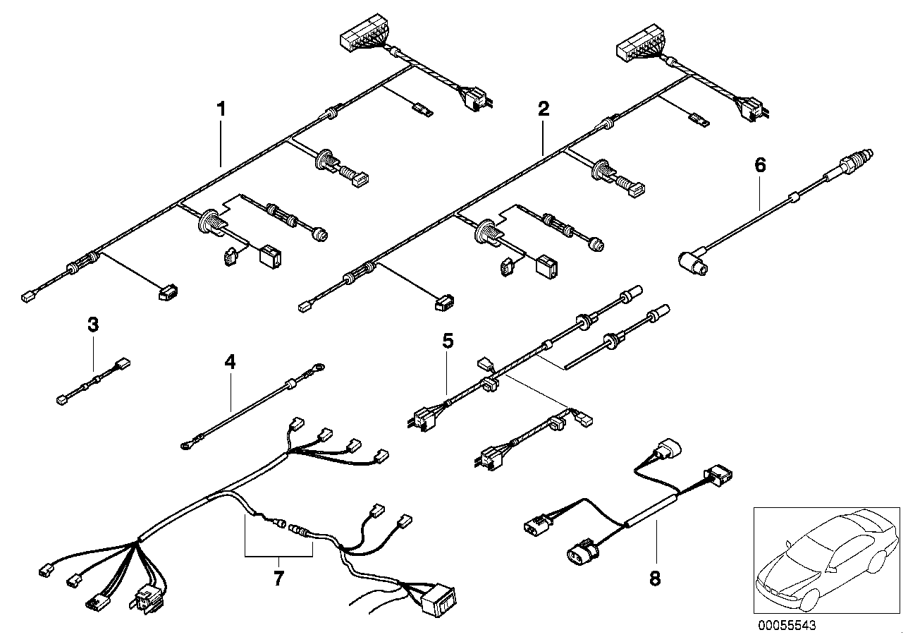 VARIOUS ADDITIONAL WIRING SETS