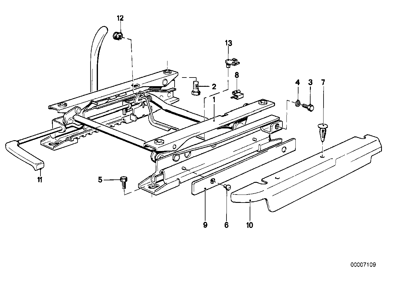 FRONT SEAT-VERTICAL SEAT ADJUSTER