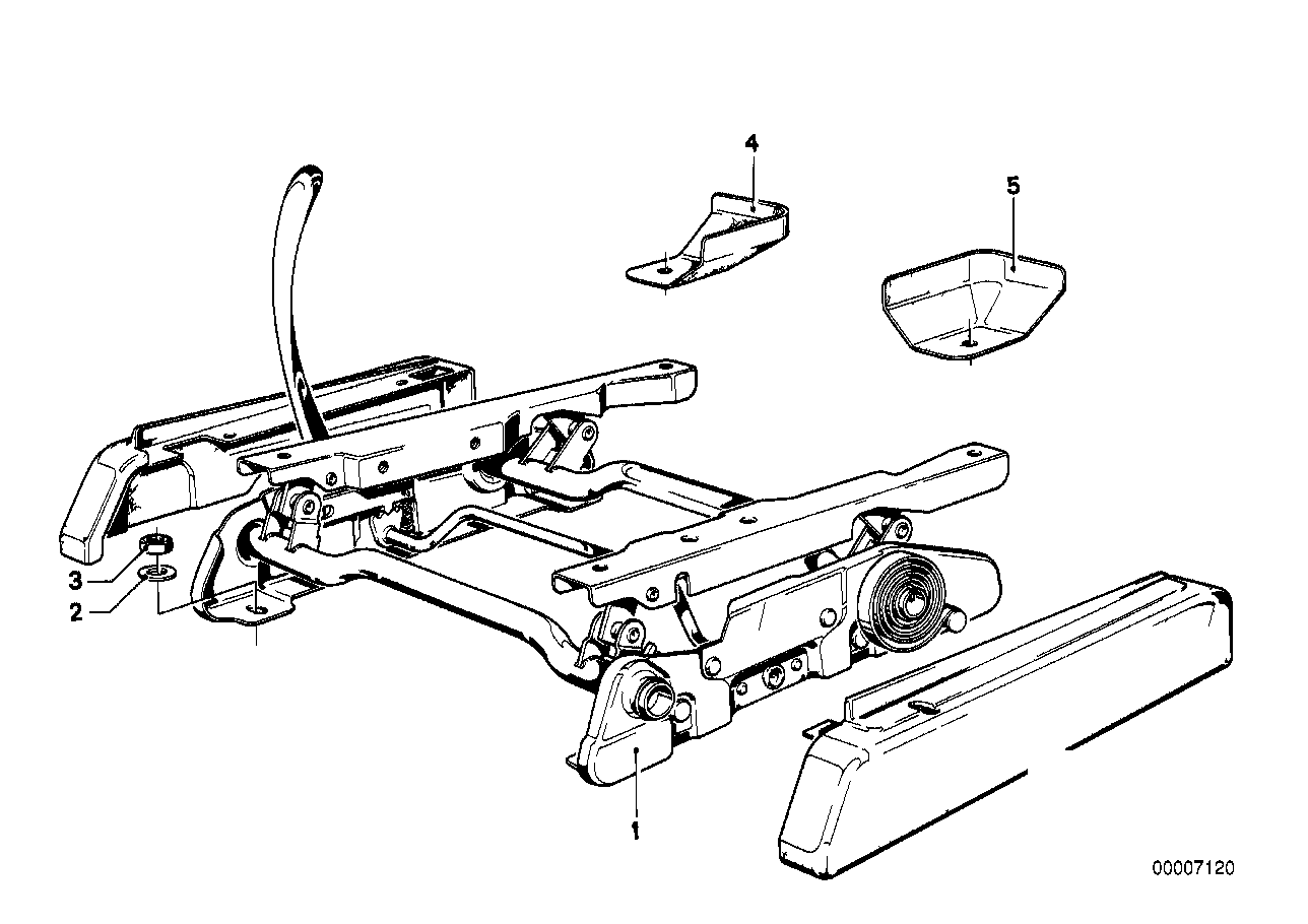 FRONT SEAT-VERTICAL SEAT ADJUSTER