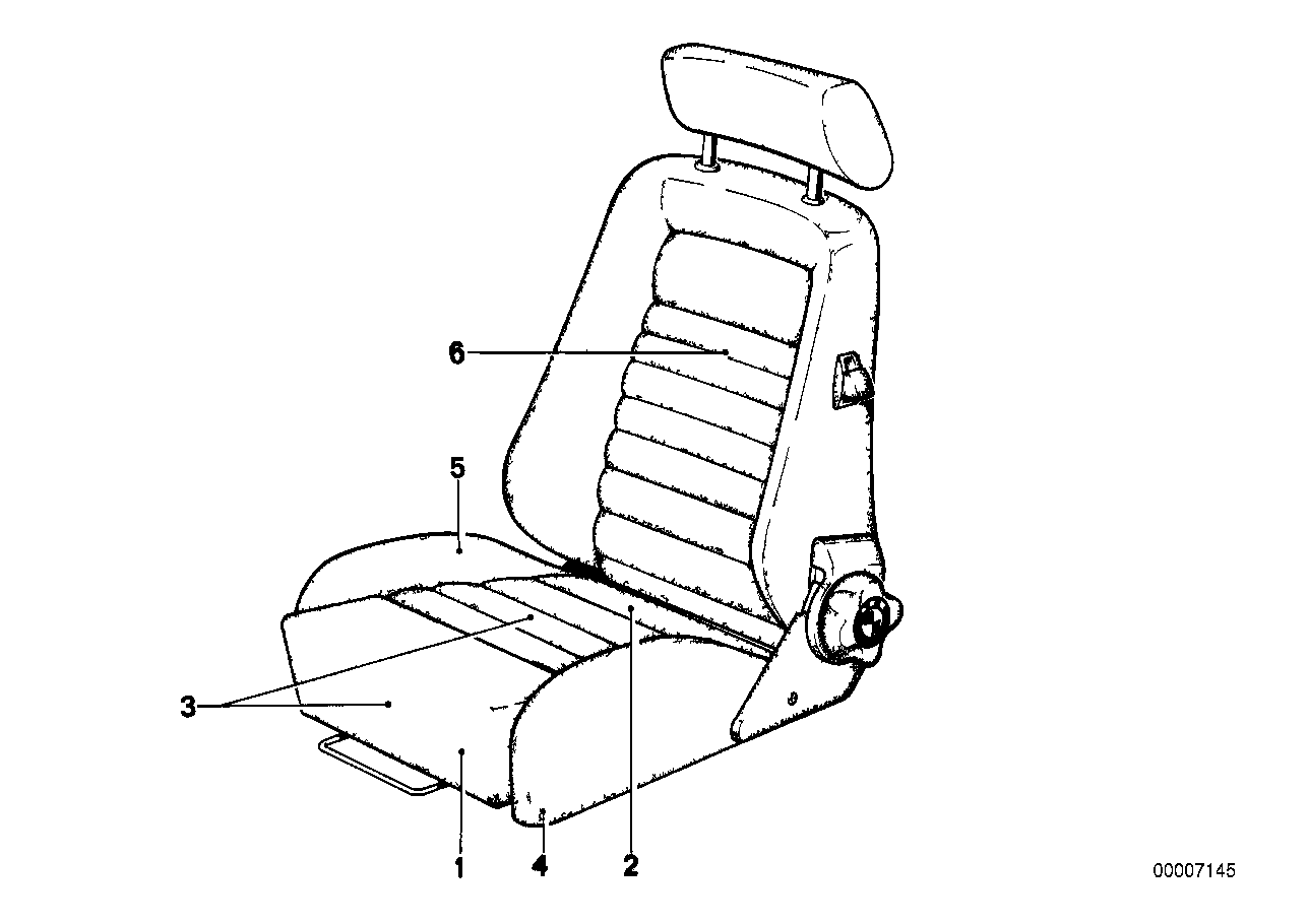 RECARO SP.S.-SEAT COVER