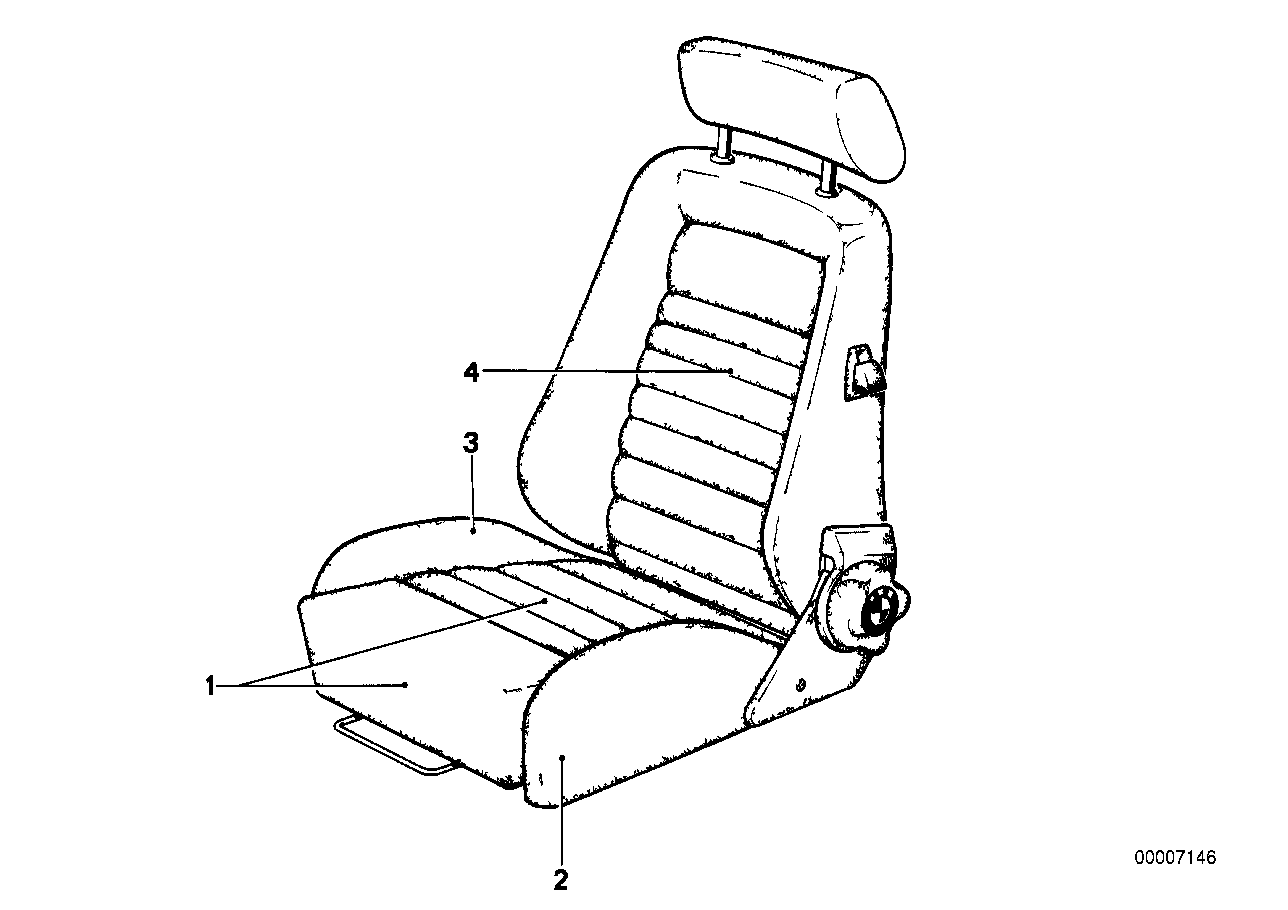 RECARO SP.S.-SEAT COVER