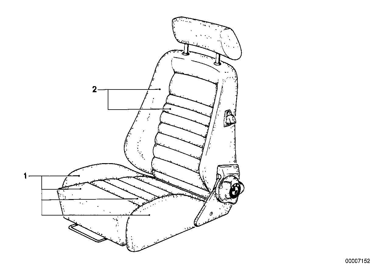 RECARO SP.S.-SEAT COVER