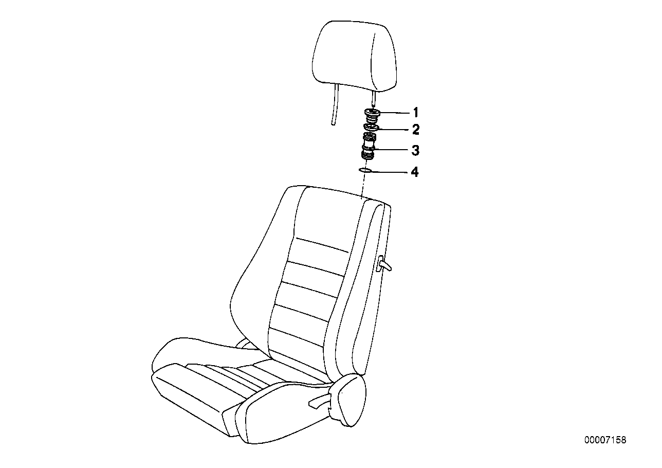 BMW SPORTSEAT HEADREST GUIDE