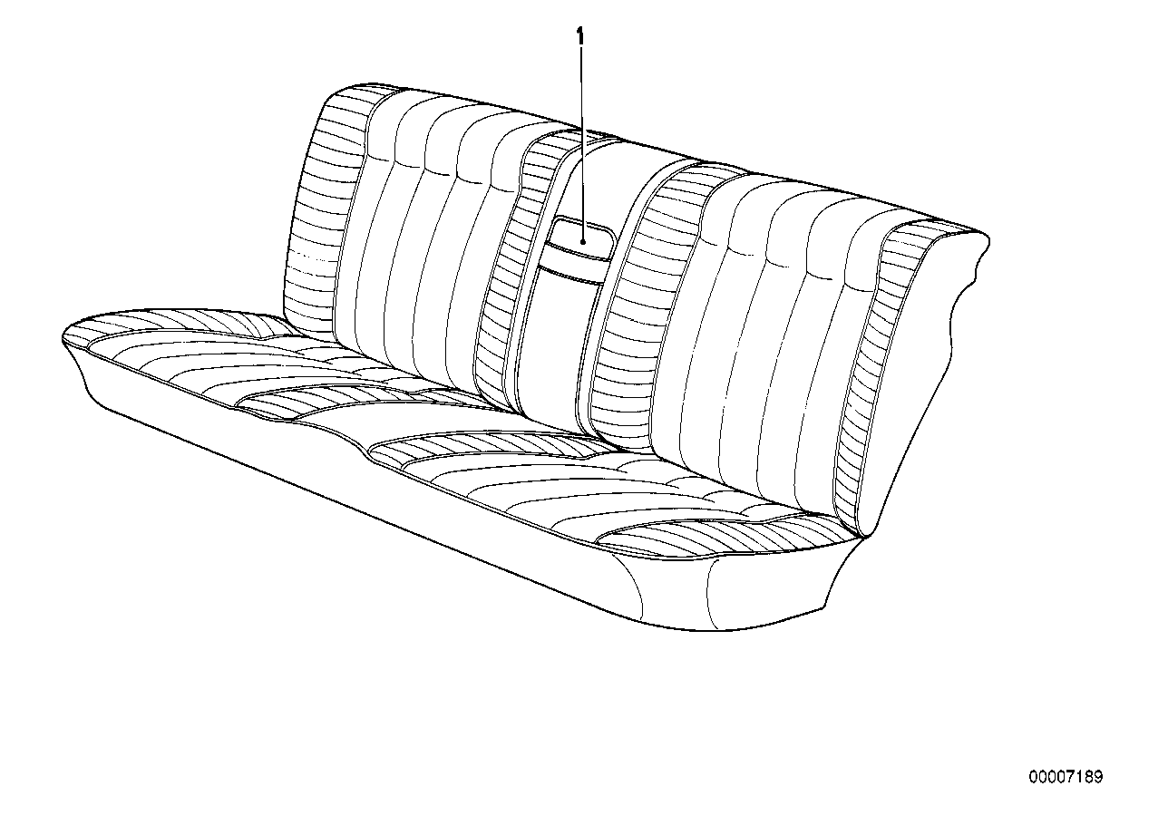 CENTER ARMREST REAR