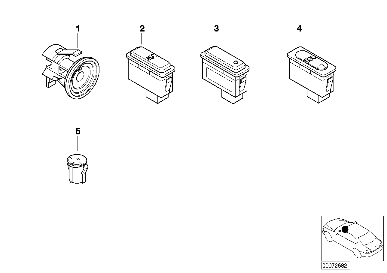 VARIOUS SWITCHES